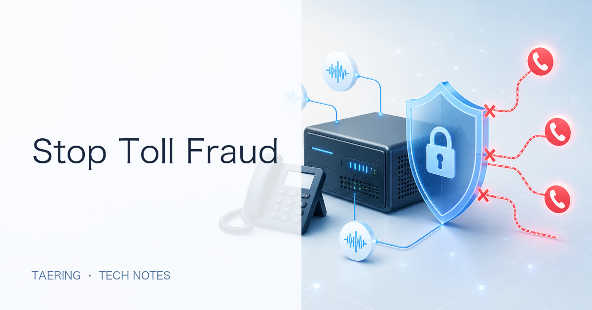 FreeSWITCH Is Installed. Now Close the Paths That Enable Toll Fraud