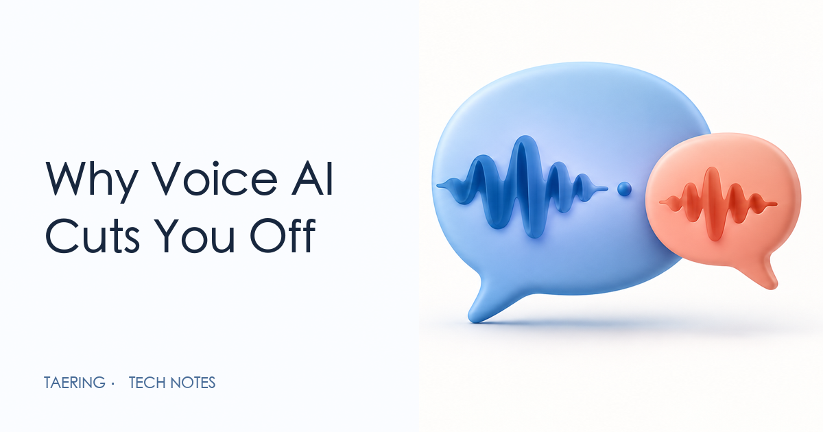 Voice AI Keeps Cutting In? Silence Does Not Mean the Caller Is Finished
