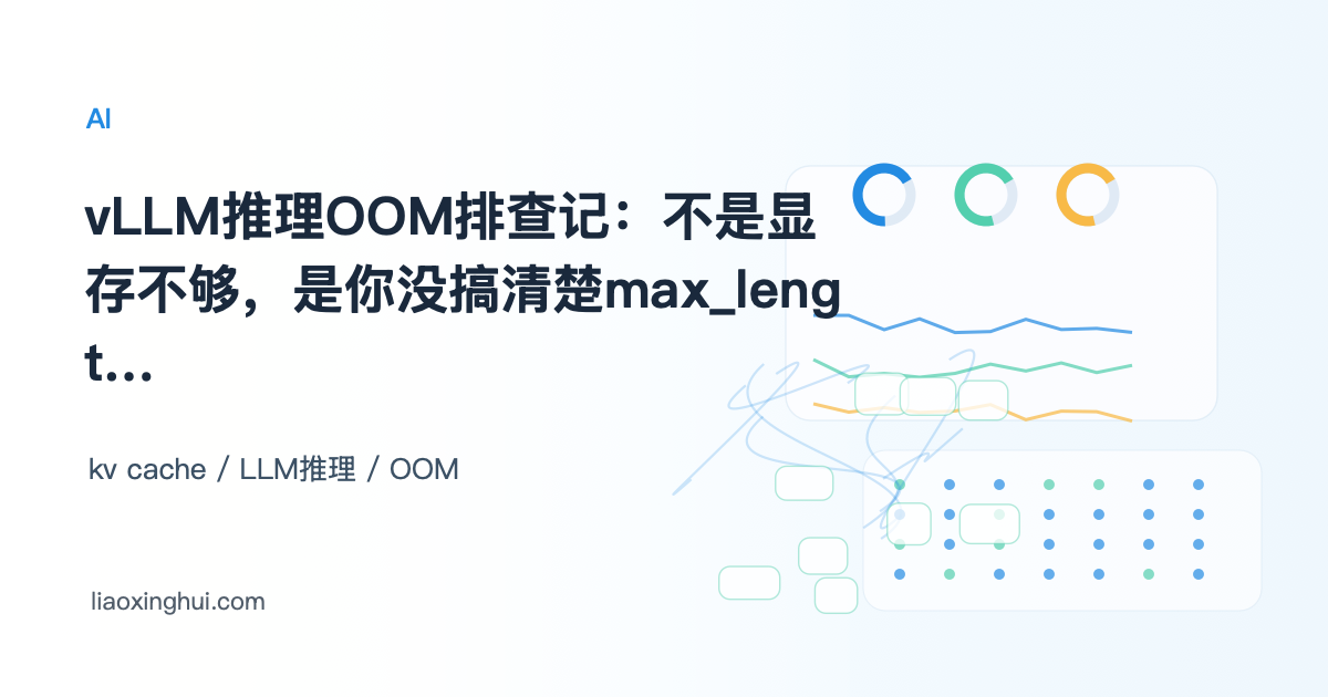 vLLM推理OOM排查记：不是显存不够，是你没搞清楚max_length和batch_size的坑